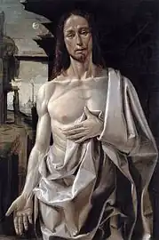 Bramantino, Christ ressuscité, vers 1490.