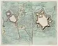 Evolution des fortifications de la ville après la prise de 1597 par Maurice de Nassau