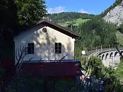 Le musée Ghega et le viaduc de Kalte Rinne