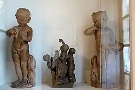 Terres cuites, musée des Beaux-Arts.