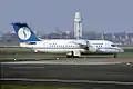 Le BAE 146 OO-MJE aux couleurs de la Sabena en