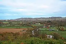 photographie représentant la partie bocagère du village de Brucourt