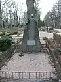 Tombe de Bruno Liljefors à l'ancien cimetière d'Uppsala.