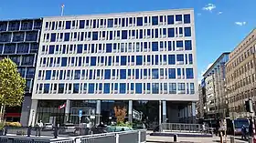 Vue de la mission diplomatique