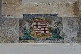 Litre funéraire : détail.