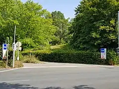 Accès 3 au Campus de la Plaine de l'ULB