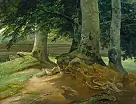Beech-trees in Frederiksdal near Copenhagen (1828)