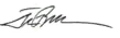 Signature de Steve Bullock