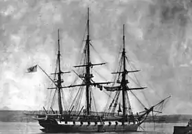 illustration de SMS Thetis (1855)