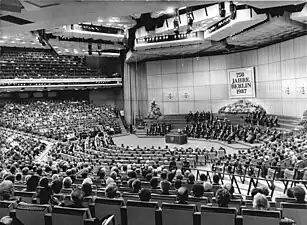 La « Grande salle »  lors du 750e anniversaire de Berlin (1987).