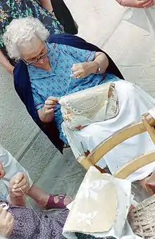 Dentellière à Burano.