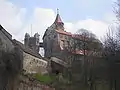 Château de Pernštejn comme résidence de Dracula