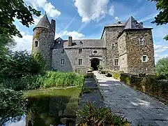 Château de Streversdorp, appelé aussi château De Graaf, vu de face