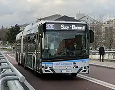 Le Urbino 18 GNC no 9532 àPointe du Lac.