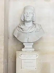 Jean Froissart (1843), château de Versailles, galerie de pierre haute, sud.