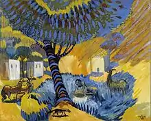 Martiros Saryan, Au bord du puits. Journée chaude, 1908