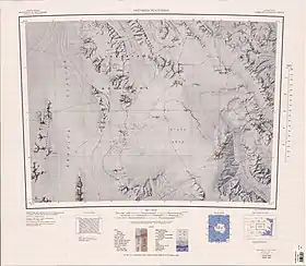 Carte du glacier.