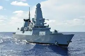 illustration de HMS Dauntless (D33)