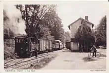 Locomotive n°13 des tramways de l'ouest du dauphiné