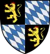 Blason du Palatinat-Simmern-Deux-Ponts