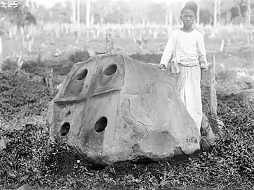 Mortiers domestiques en Indonésie