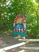 Enseigne de Timberwolf Falls