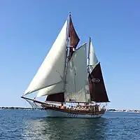 Le caïque turc Bora Bora