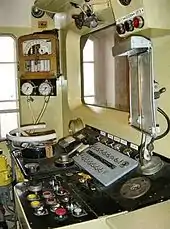 Rosny-Rail : cabine de locomotive