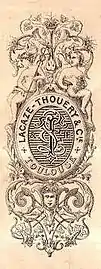 Cachet de la maison de négoce Lacaze-Thouéry, Toulouse, XIXe siècle