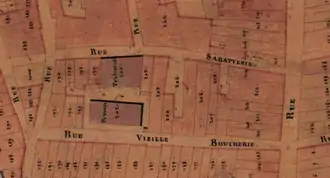 Cadastre napoléonien de 1831.