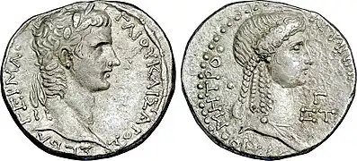 Caligula et sa mère Agrippine l'ancienne.