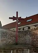 Calvaire dans le village