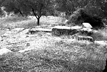 La porte Nord-Ouest vue de l'Est