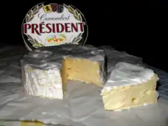 Fromage camembert de la marque Président
