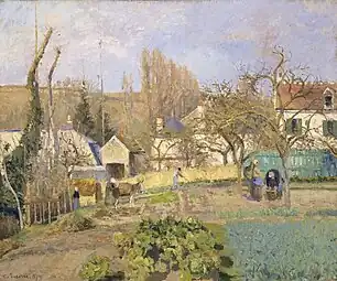 Jardin potager à l'Hermitage, PontoiseGalerie nationale d'Écosse