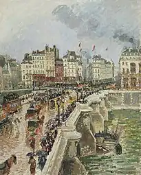 Le Pont-Neuf, après-midi de pluie (1re série)Collection privée, Vente 2019
