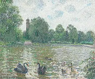 Pièce d'eau à Kew, Londres, 1892High Museum of Art, Atlanta