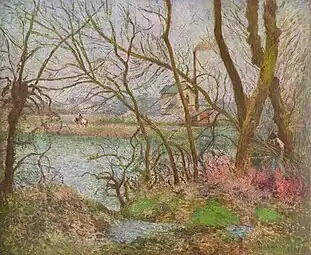 Bords de l'Oise, près de Pontoise, temps gris, 1878musée d'Orsay, Paris