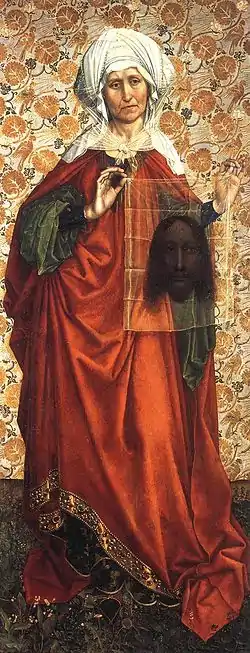 Sainte Véronique par Robert Campin, 1410