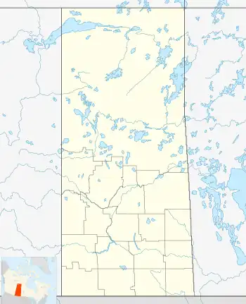Voir sur la carte administrative de Saskatchewan