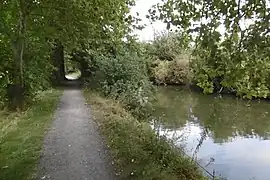 Canal de Seclin partie aval.