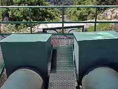 Conduite forcée des « Bassins » (976 marches de dénivelé + un toboggan).
