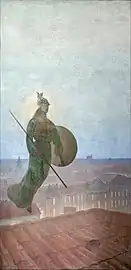 Minerve veillant sur Toulouse, salle des Illustres du Capitole (1898).