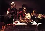 Le Caravage - Le Souper à Emmaüs (1601)