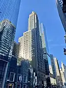 Depuis Michigan Avenue.