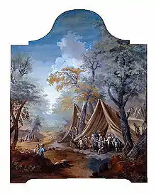 La cena del personale (avec Antonio Rossi) XVIIIe siècle