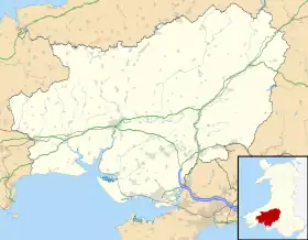 Voir sur la carte administrative du Carmarthenshire