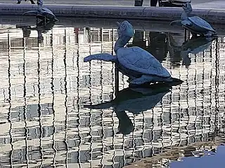 Fontaine des Quatre-Parties-du-Monde - Détail - Tortues