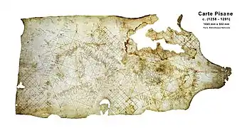 Carta Pisana (vers 1260-1290)
