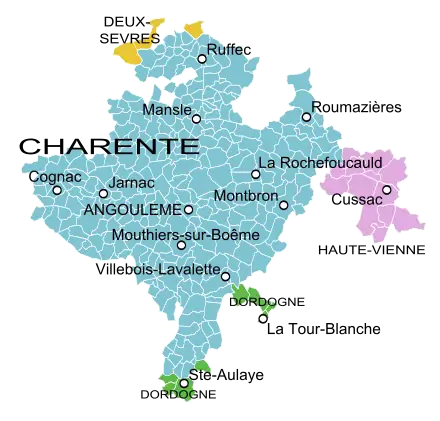 Province de l'Angoumois au XVIIIe siècle